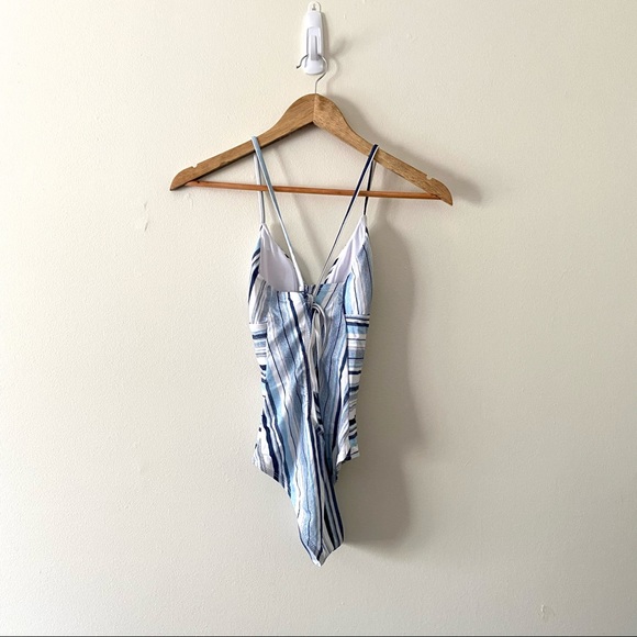 Splendid Line Of Sight Striped One-Piece Swimsuit - Picture 6 of 15